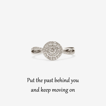 For Self - S925 Self Love Round Infinity Ring