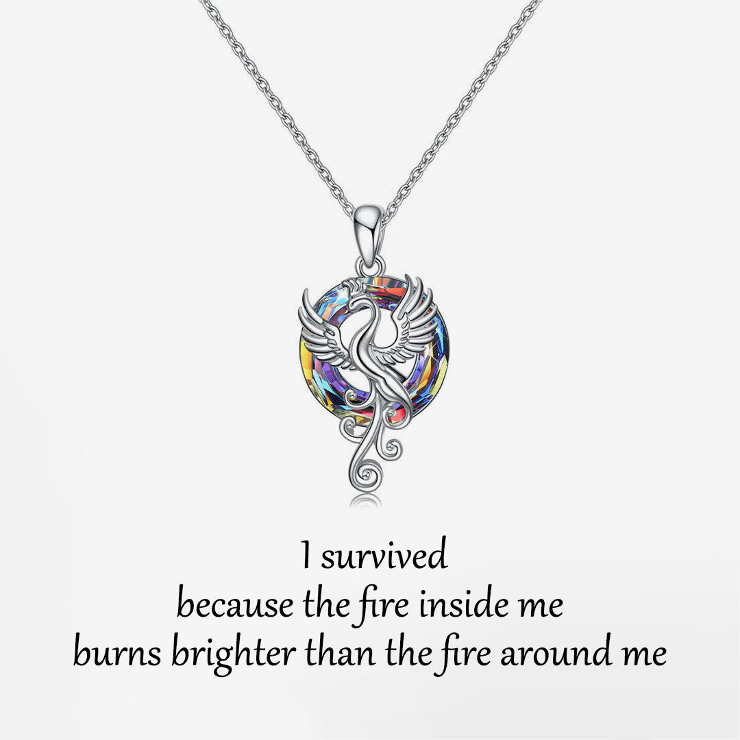 S925 Rise From The Ashes Phoenix Necklace