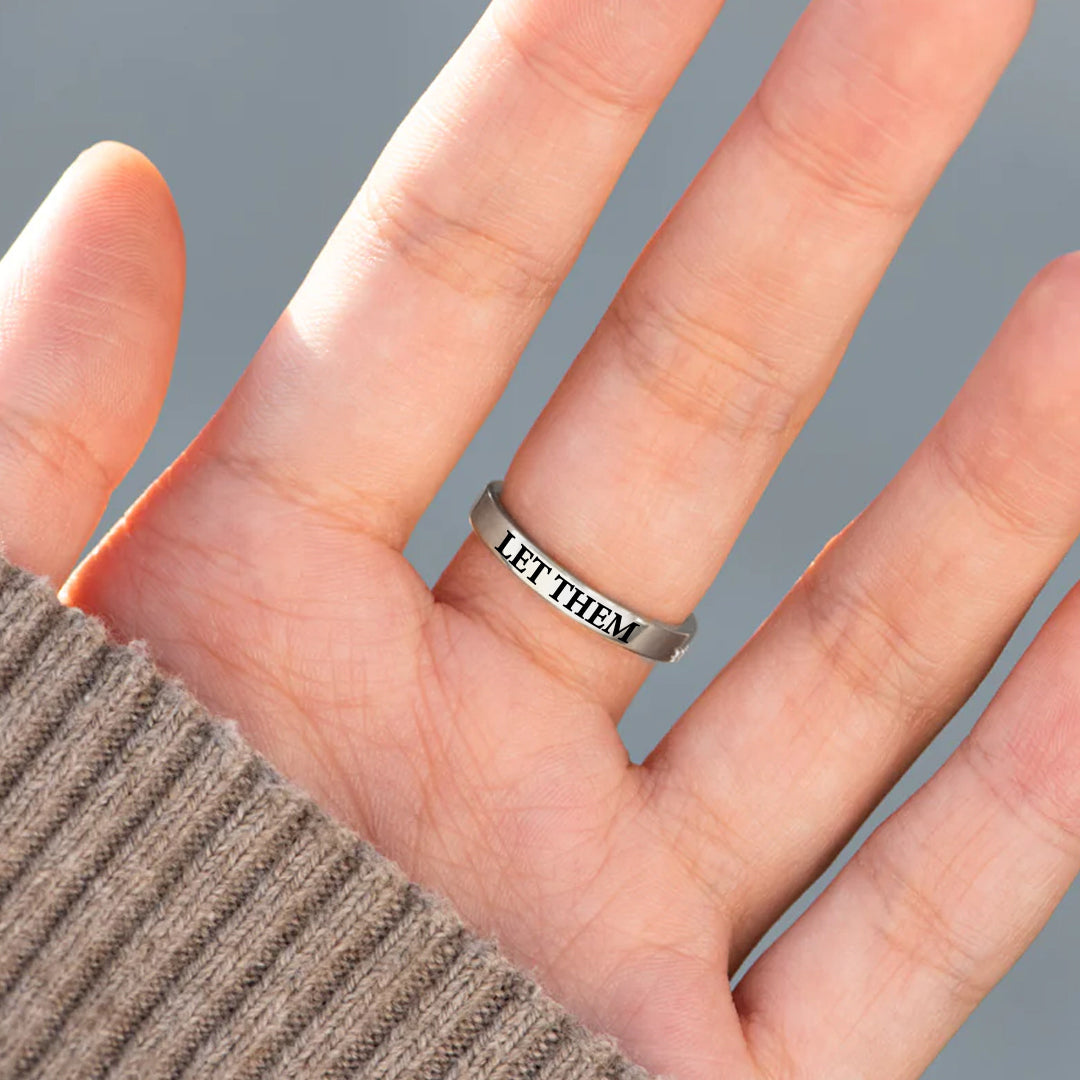 S925 Let Them Infinite Love Ring