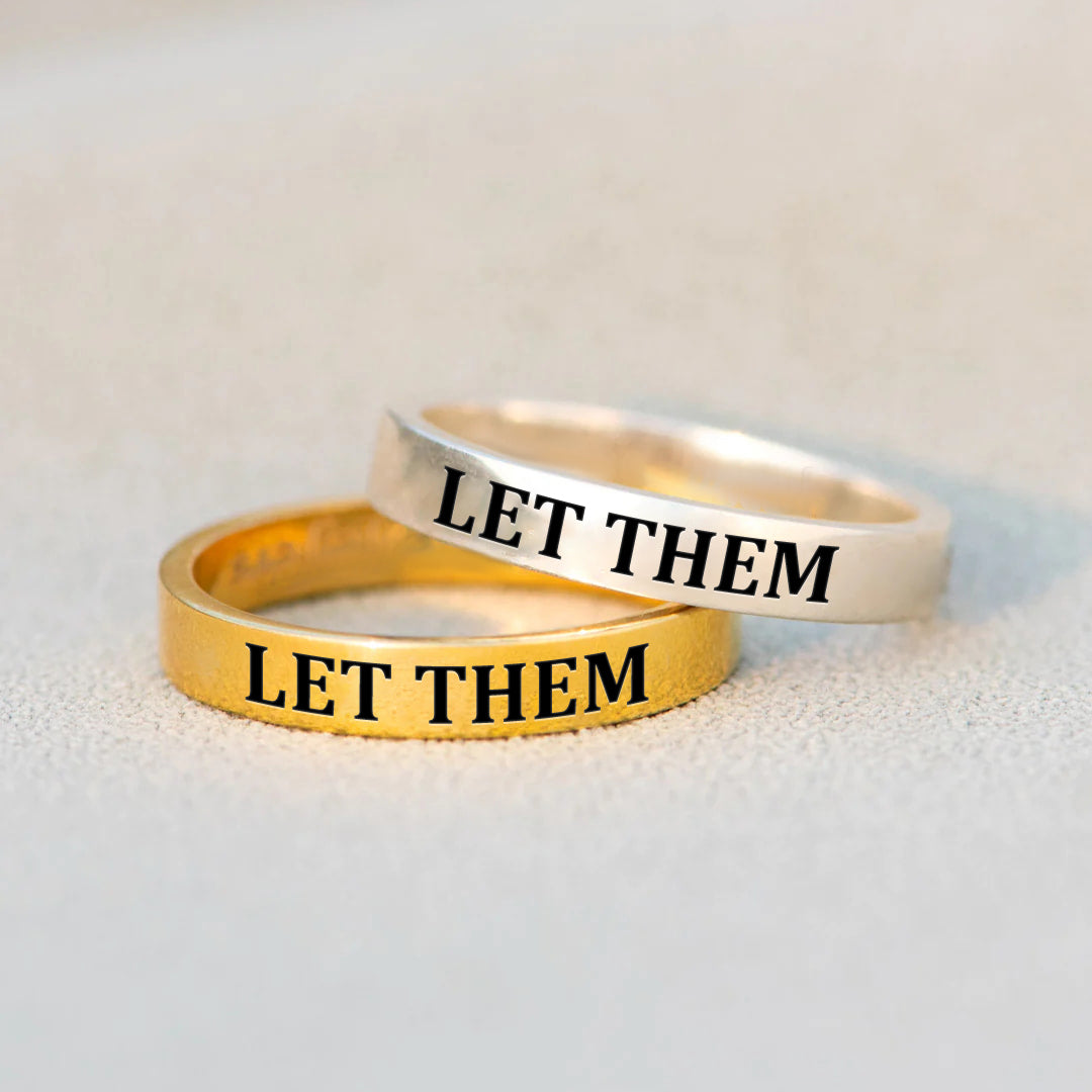 S925 Let Them Circle Ring