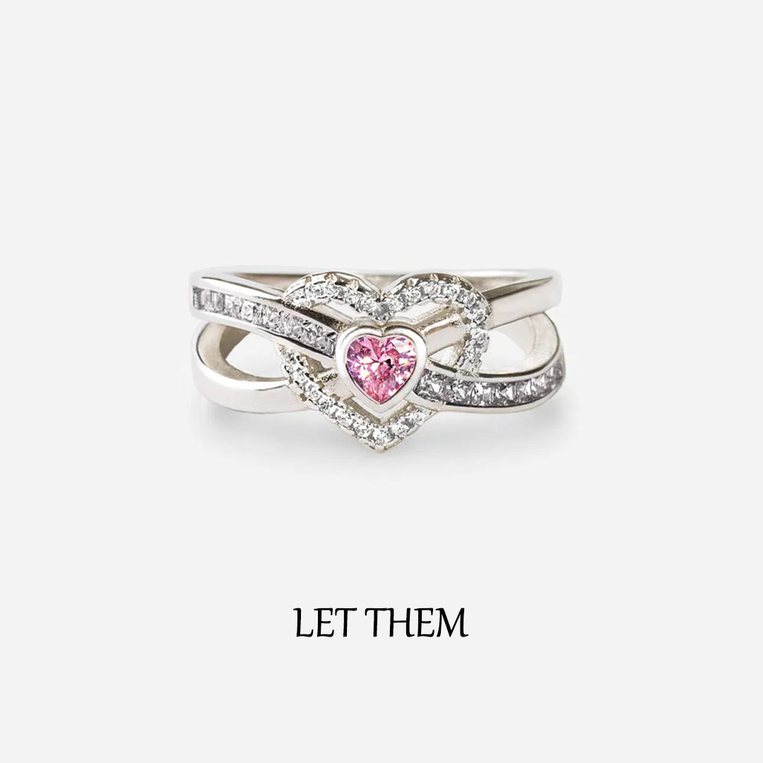 S925 Let Them Infinite Love Ring