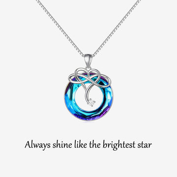 For Bonus Daughter-S925 Love You With All My Heart Necklace